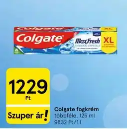 Tesco Colgate fogkrém ajánlat
