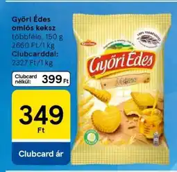 Tesco Győri Édes omlós keksz ajánlat