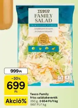Tesco Tesco Family friss salátakeverék ajánlat