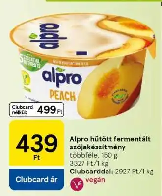 Alpro hűtött fermentált szójakészítmény