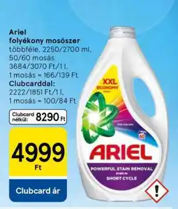 Tesco ARIEL Folyékony mosószer ajánlat
