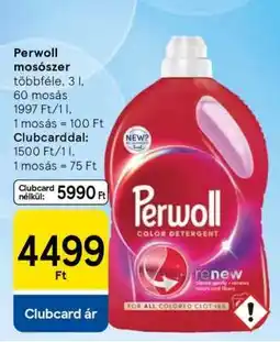 Tesco Perwoll mosószer ajánlat