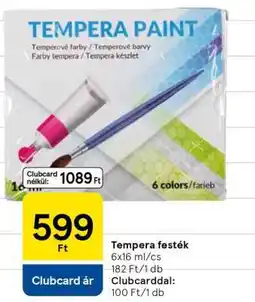 Tesco Tempera festék ajánlat