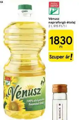 Tesco VÉNUSZ Napraforgó-étolaj ajánlat