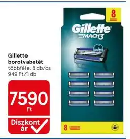 Tesco Gillette borotvabetét ajánlat