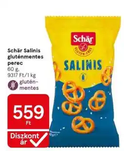 Tesco Schär Salinis gluténmentes perec ajánlat