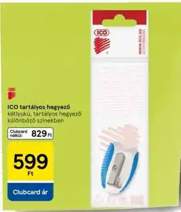 Tesco ICO tartályos hegyező ajánlat