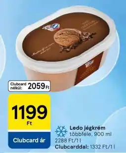 Tesco Ledo jégkrém ajánlat