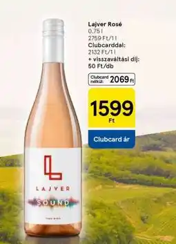 Tesco Lajver Rosé ajánlat