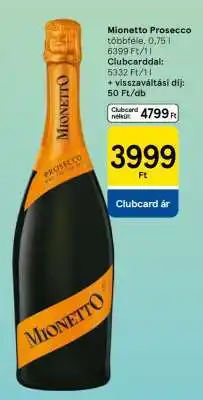 Tesco Mionetto Prosecco ajánlat