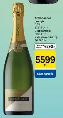 Tesco Kreinbacher pezsgő ajánlat