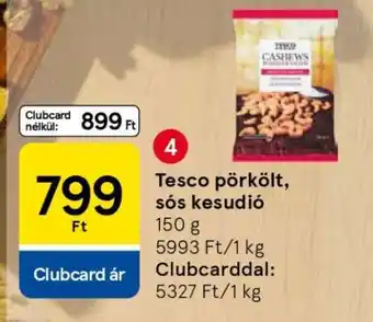 Tesco Tesco pörkölt, sós kesudió ajánlat