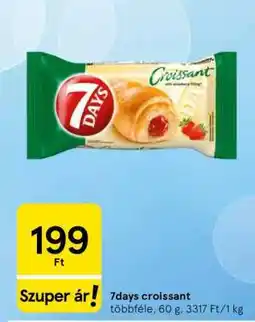Tesco 7days croissant ajánlat