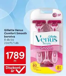Tesco Gillette Venus Comfort Smooth borotva ajánlat