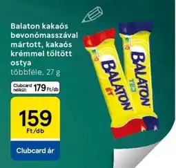 Tesco Balaton kakaós ostya ajánlat