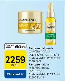 Tesco Pantene hajmaszk ajánlat