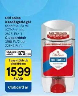 Tesco Old Spice izzadásgátló gél ajánlat