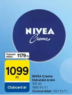 Tesco NIVEA Creme hidratáló krém ajánlat