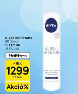 Tesco NIVEA sminkvatta ajánlat