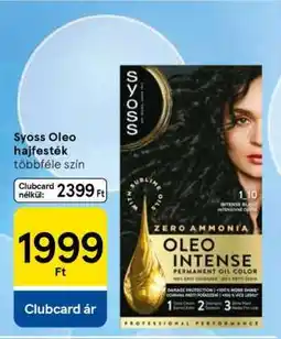 Tesco Syoss Oleo hajfesték ajánlat