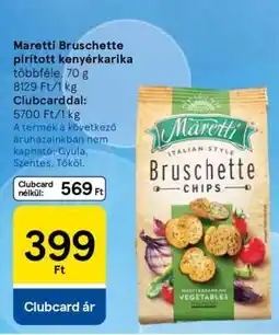 Tesco Maretti Bruschette pirított kenyérkarika ajánlat