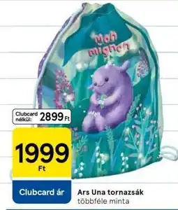 Tesco Ars Una tornazsák ajánlat