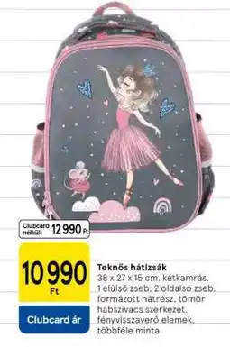 Tesco Teknős hátizsák ajánlat