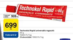 Tesco Technokol Rapid univerzális ragasztó ajánlat