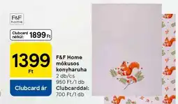 Tesco F&F Home mókusos konyharuha ajánlat