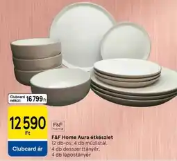 Tesco F&F Home Aura étkészlet ajánlat