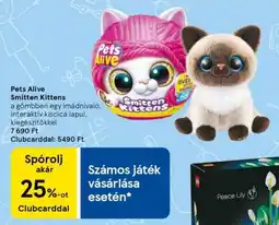 Tesco Pets Alive Smitten Kittens ajánlat