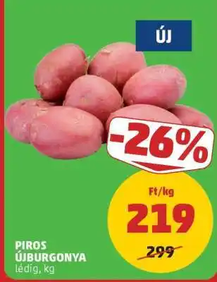 Piros újburgonya