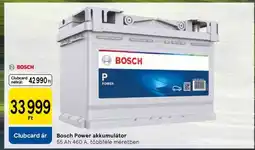 Tesco Bosch Power akkumulátor ajánlat