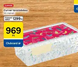 Tesco Curver tárolódoboz ajánlat
