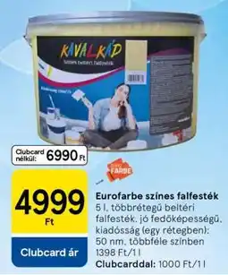 Tesco Eurofarbe színes falfesték ajánlat