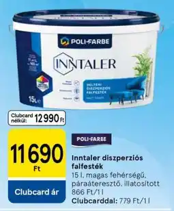 Tesco Inntaler diszperziós falfesték ajánlat