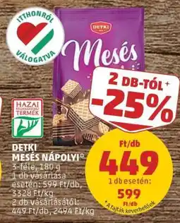 PENNY Detki Mesés nápolyi ajánlat