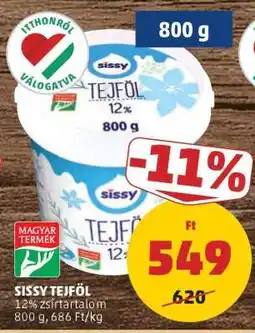 PENNY Sissy Tejföl ajánlat