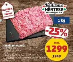 PENNY Sertés darálthús ajánlat