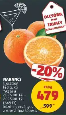 PENNY Narancs ajánlat