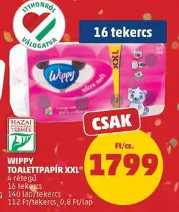PENNY WIPPY TOALETTAPÍR XXL ajánlat
