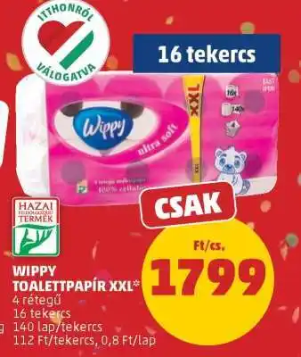 WIPPY TOALETTAPÍR XXL