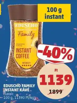 PENNY EduScho Family instant kávé ajánlat