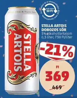 PENNY Stella Artois dobozos sör ajánlat
