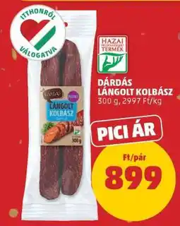 PENNY Dárdás Lángolt Kolbász ajánlat
