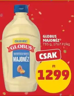 PENNY Globus Majonéz ajánlat