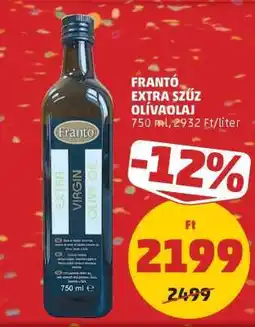 PENNY FRANTÓ EXTRA SZŰZ OLÍVAOLAJ ajánlat