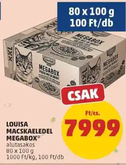 PENNY LOUISA MACSKAELEDEL MEGABOX ajánlat