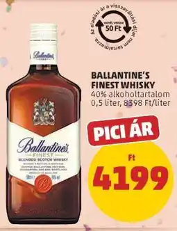 PENNY Ballantine's Finest Whisky ajánlat