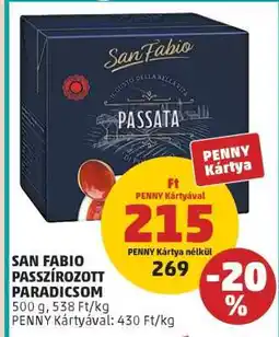 PENNY San Fabio Passzírozott Paradicsom ajánlat